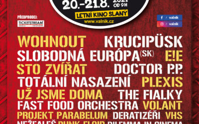 OFICIÁLNÍ PLAKÁT SLÁNSKÉHO FESTIVALU VALNÍK 2021